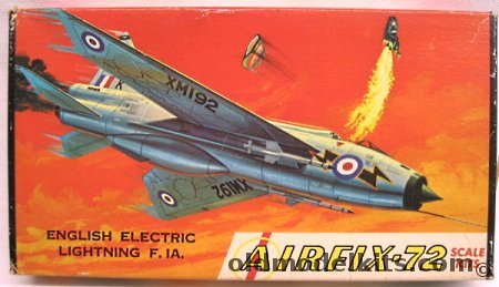 Airfix 1/72 English Electric Lightning F.1A - Craftmaster Issue, 11-49 plastic model kit